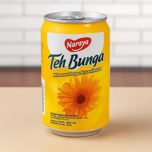 [1152] Teh Bunga (Kaleng)